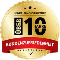 Über 10 Jahre Kundenzufriedenheit